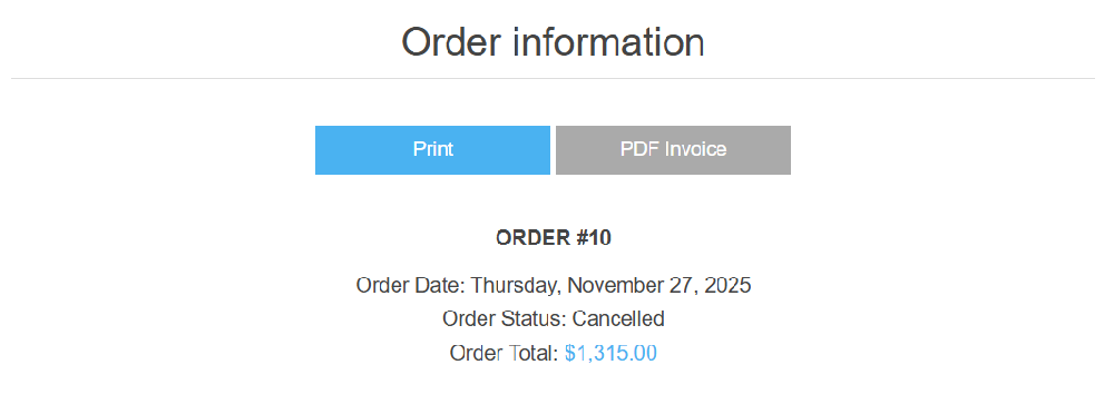 Cancel order plugin cancellation status 